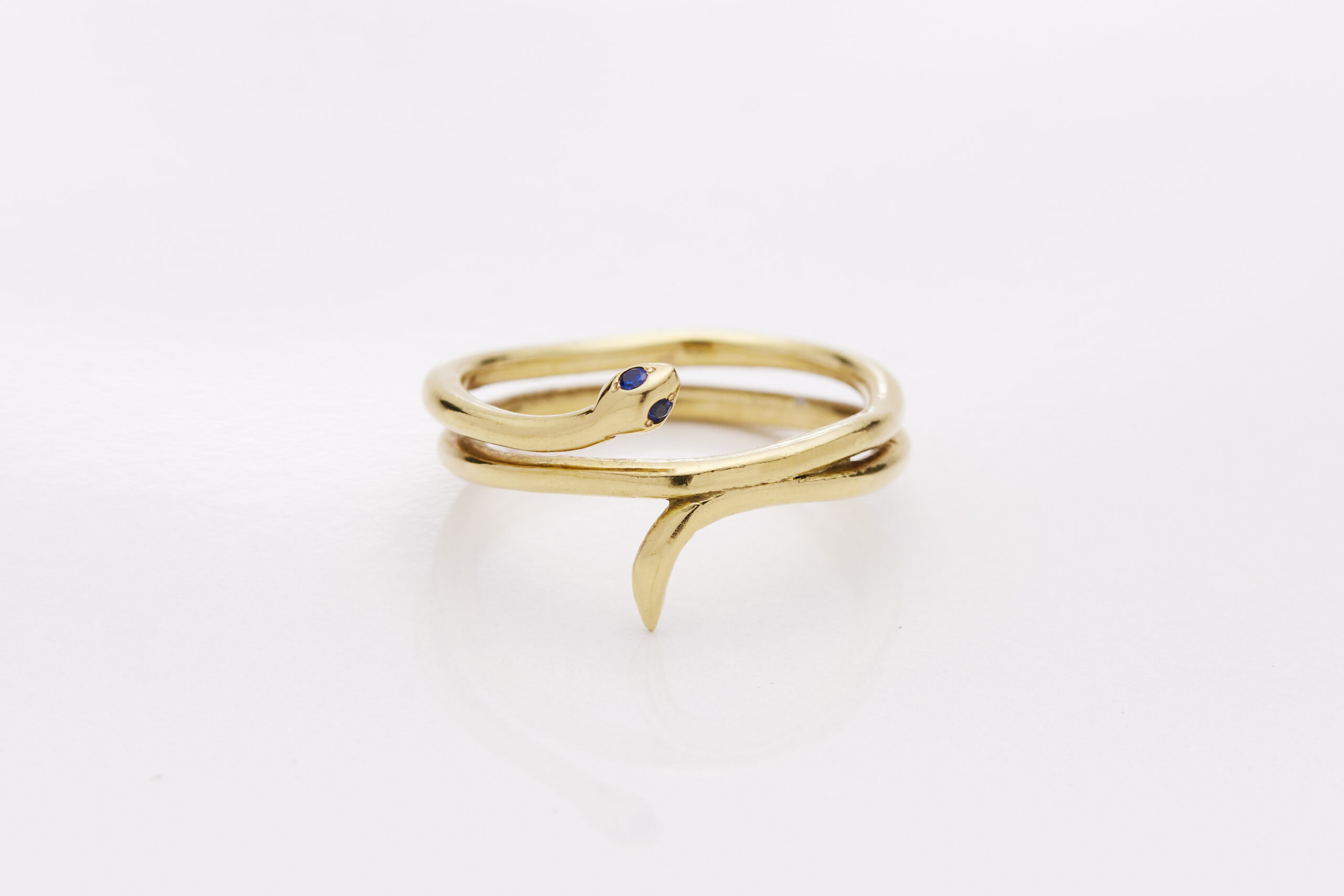 Cleopatra  Ring  K18YG,  サファイア