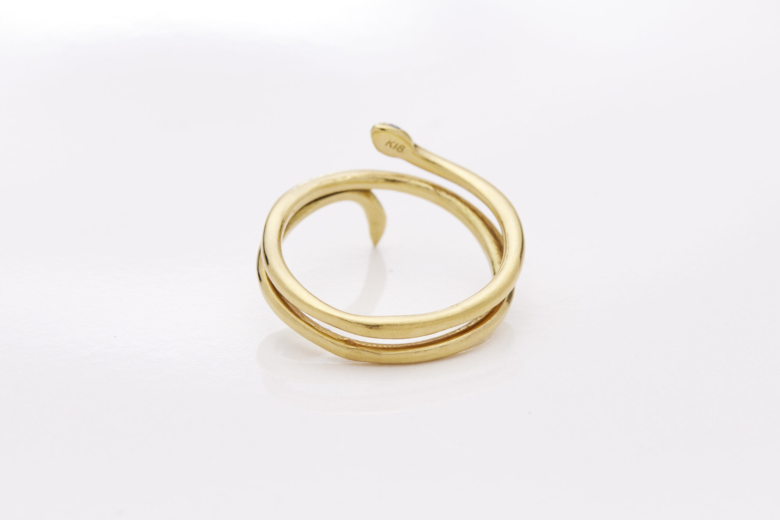 Cleopatra  Ring  K18YG,  サファイア