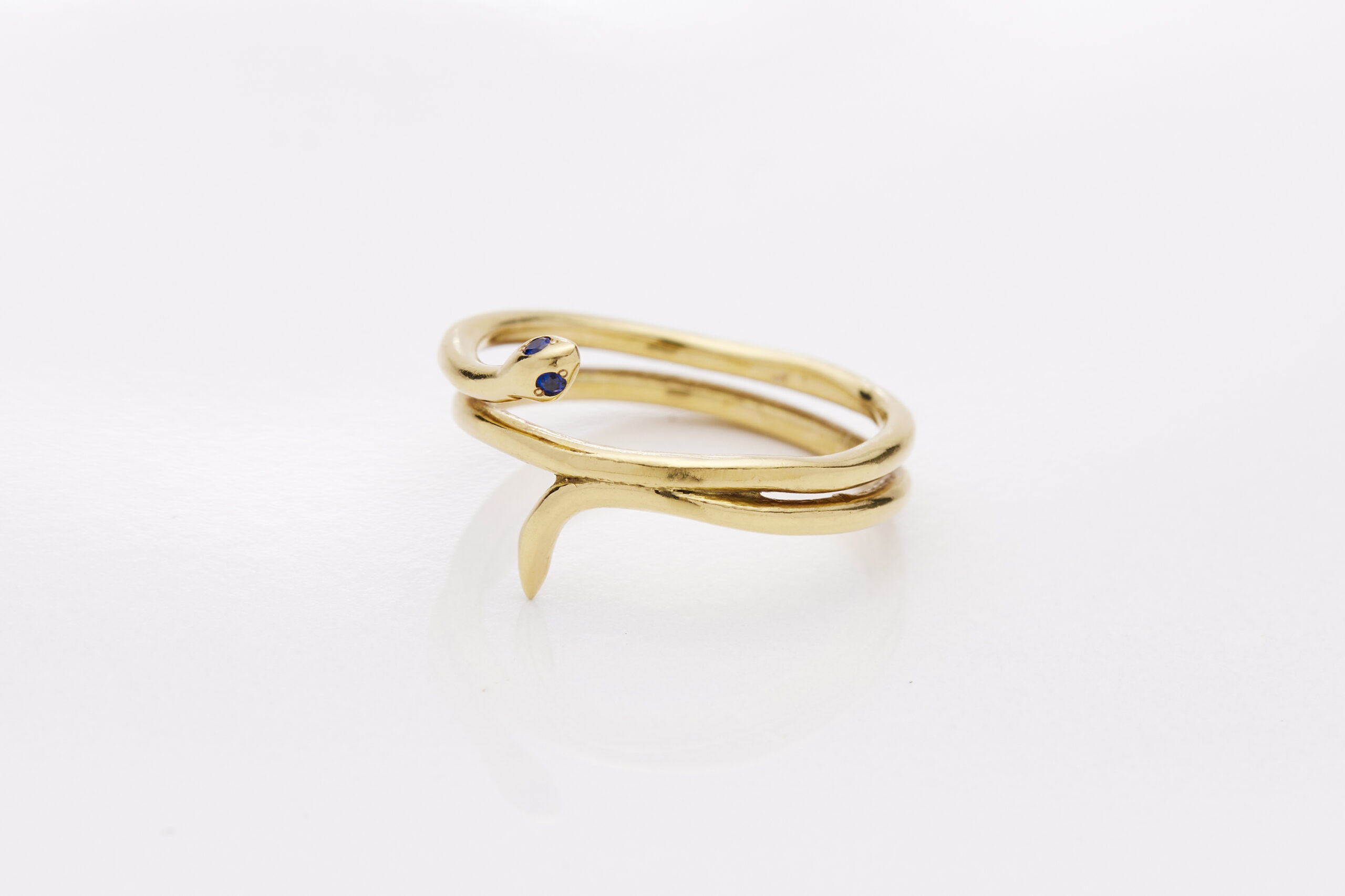 Cleopatra  Ring  K18YG,  サファイア