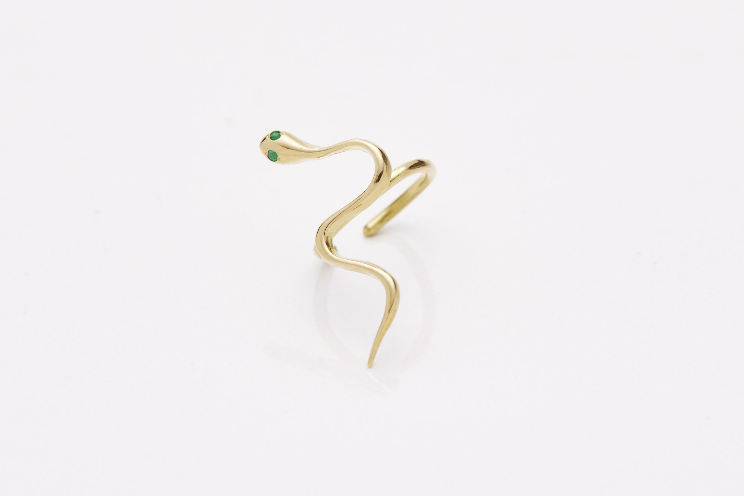 Cleopatra  Earcuff  K18YG, エメラルド