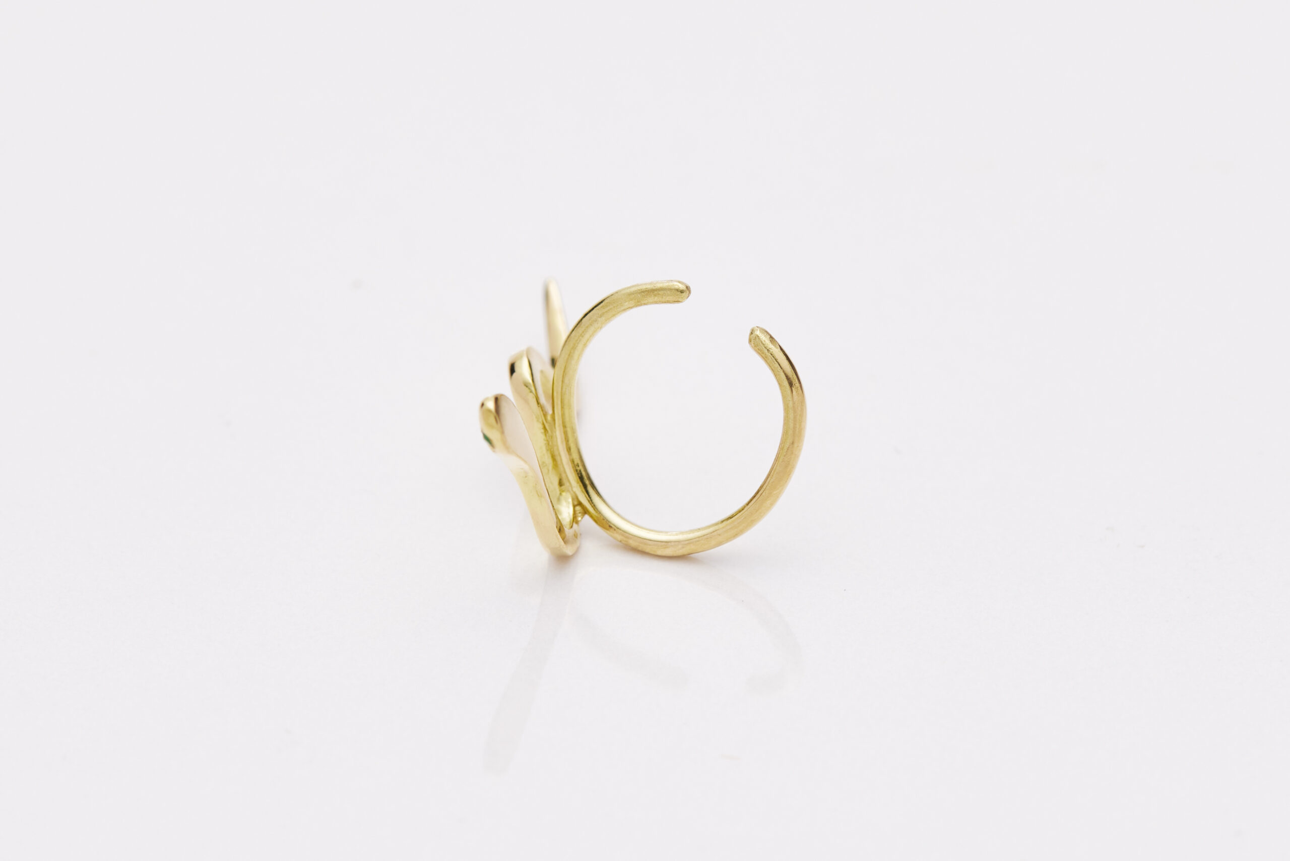 Cleopatra  Earcuff  K18YG, エメラルド