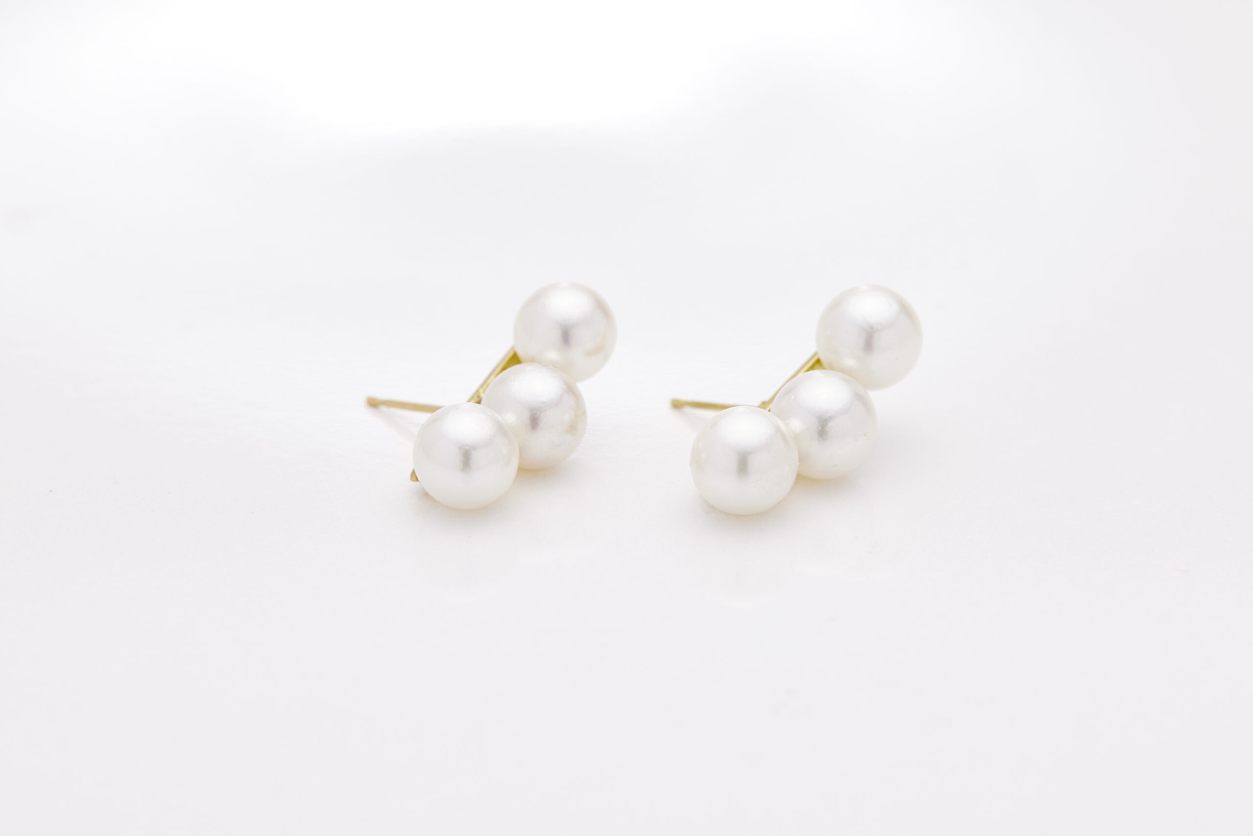 Mermaid  Pierce  あこやホワイト