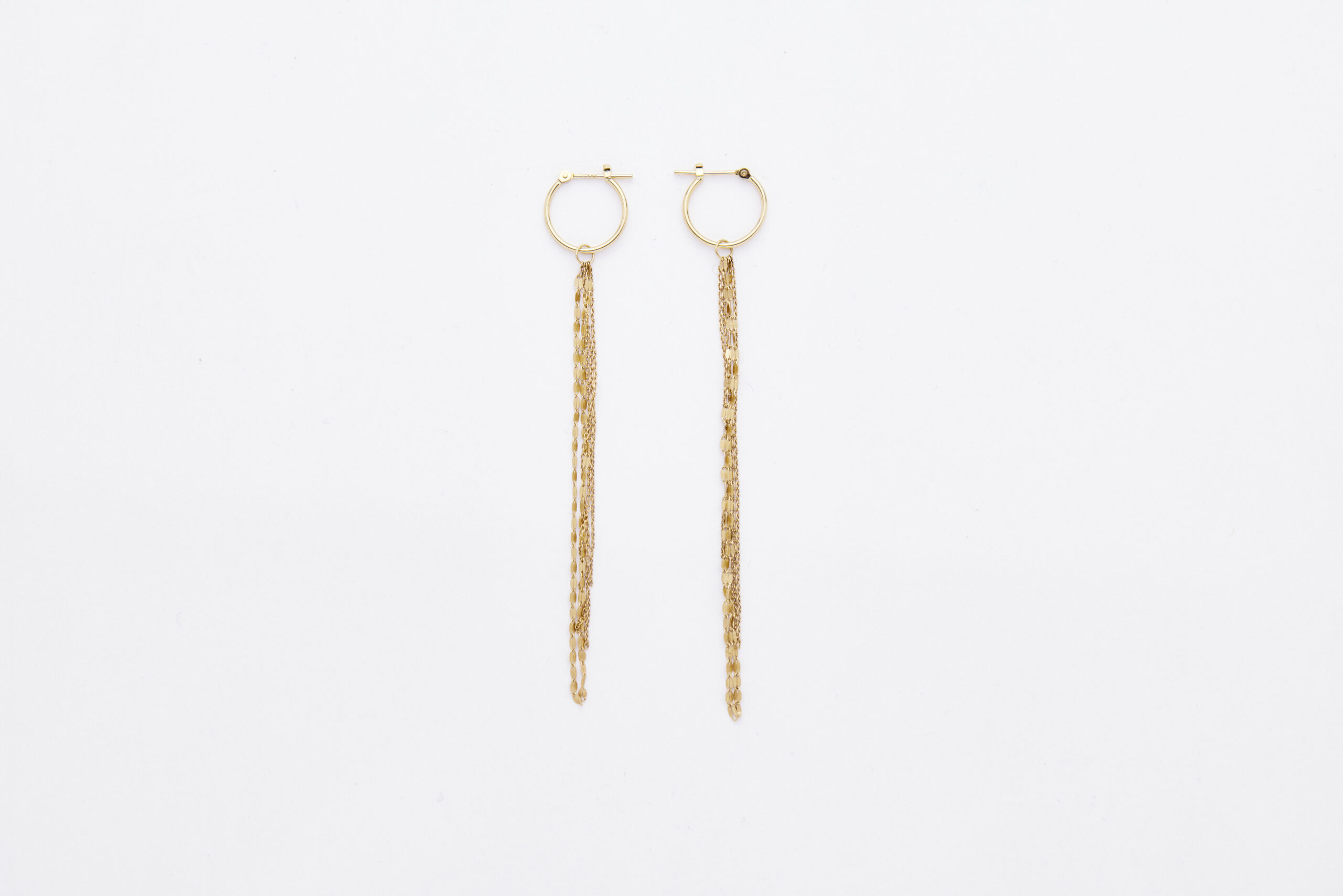 Chain  Pierce  イエローゴールド
