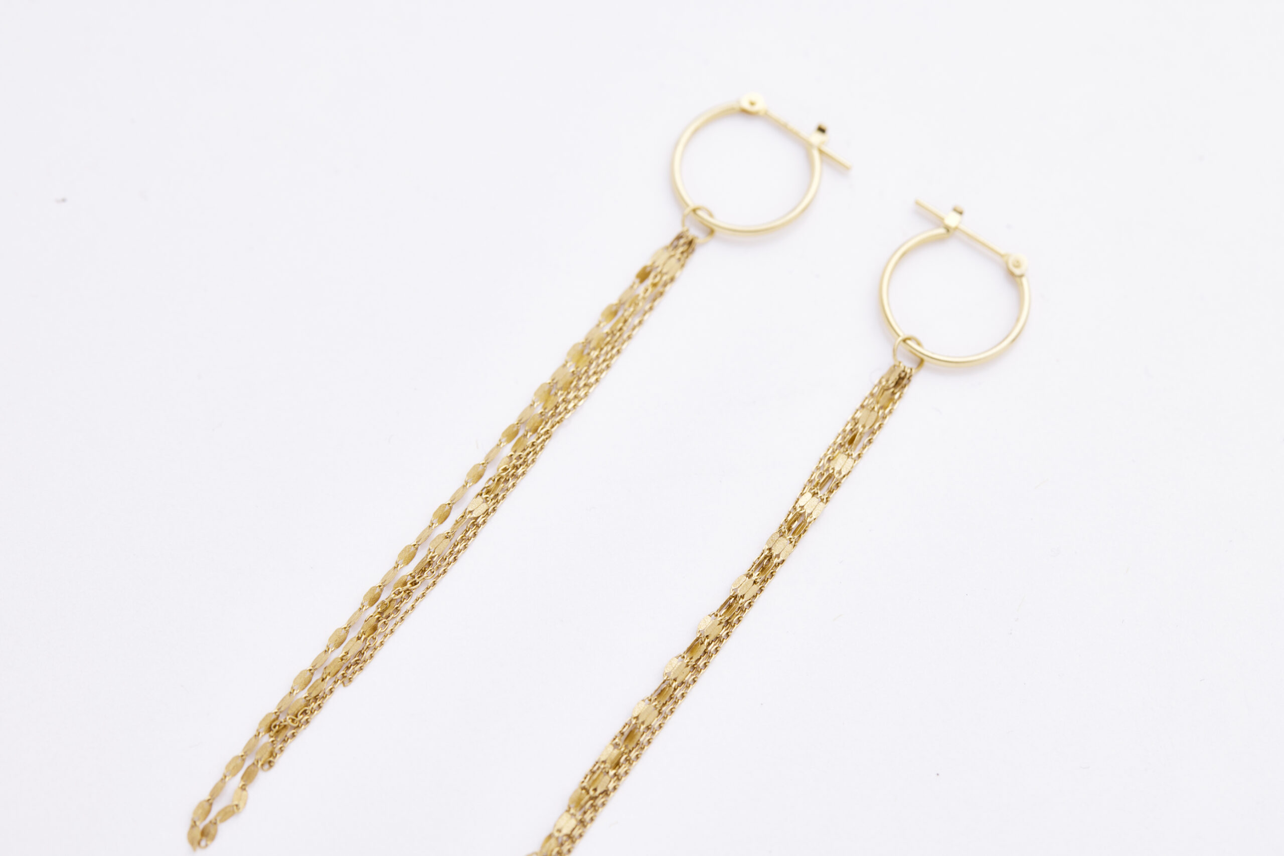 Chain  Pierce  イエローゴールド