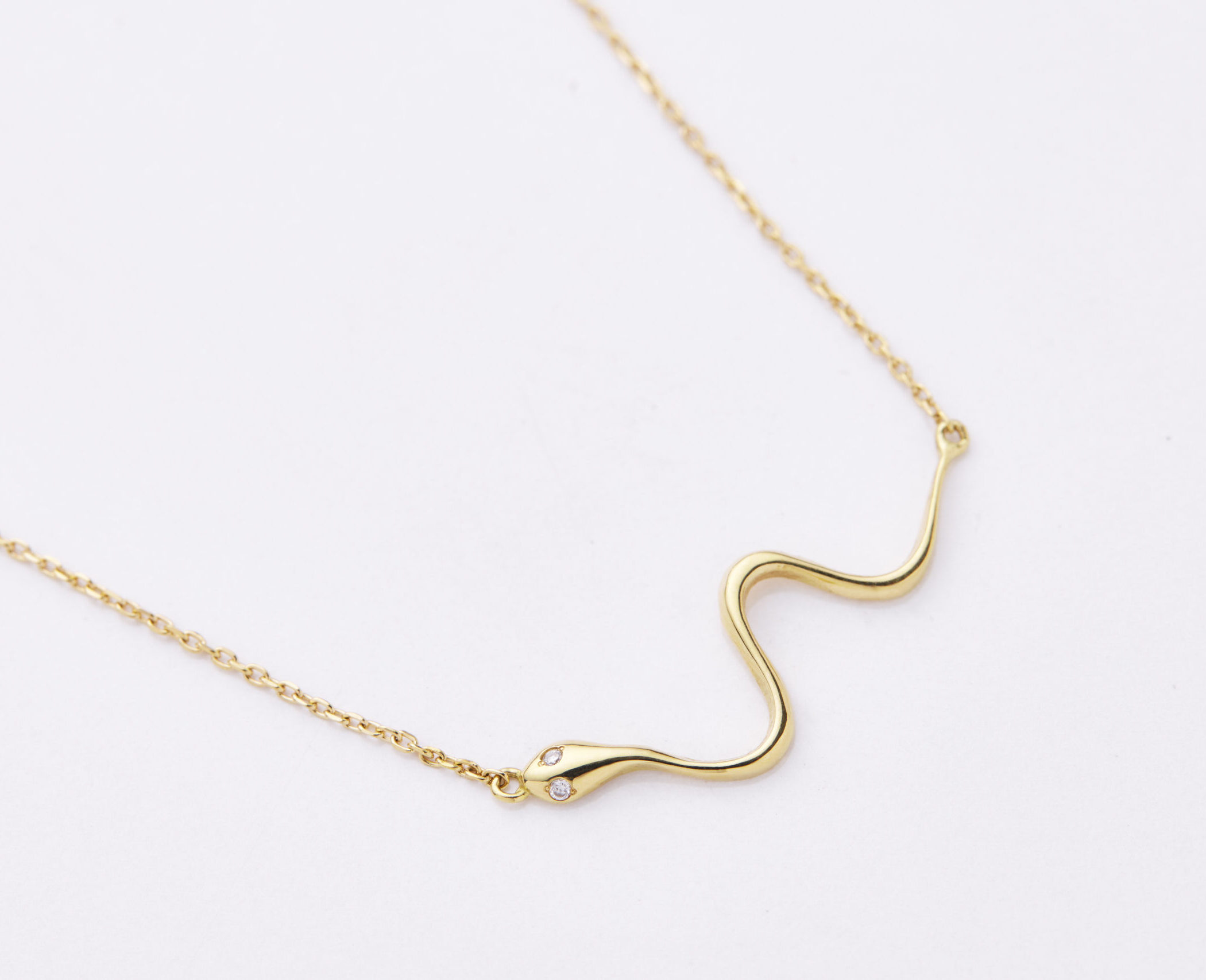 Cleopatra  Necklace  K18YG, ダイヤモンド