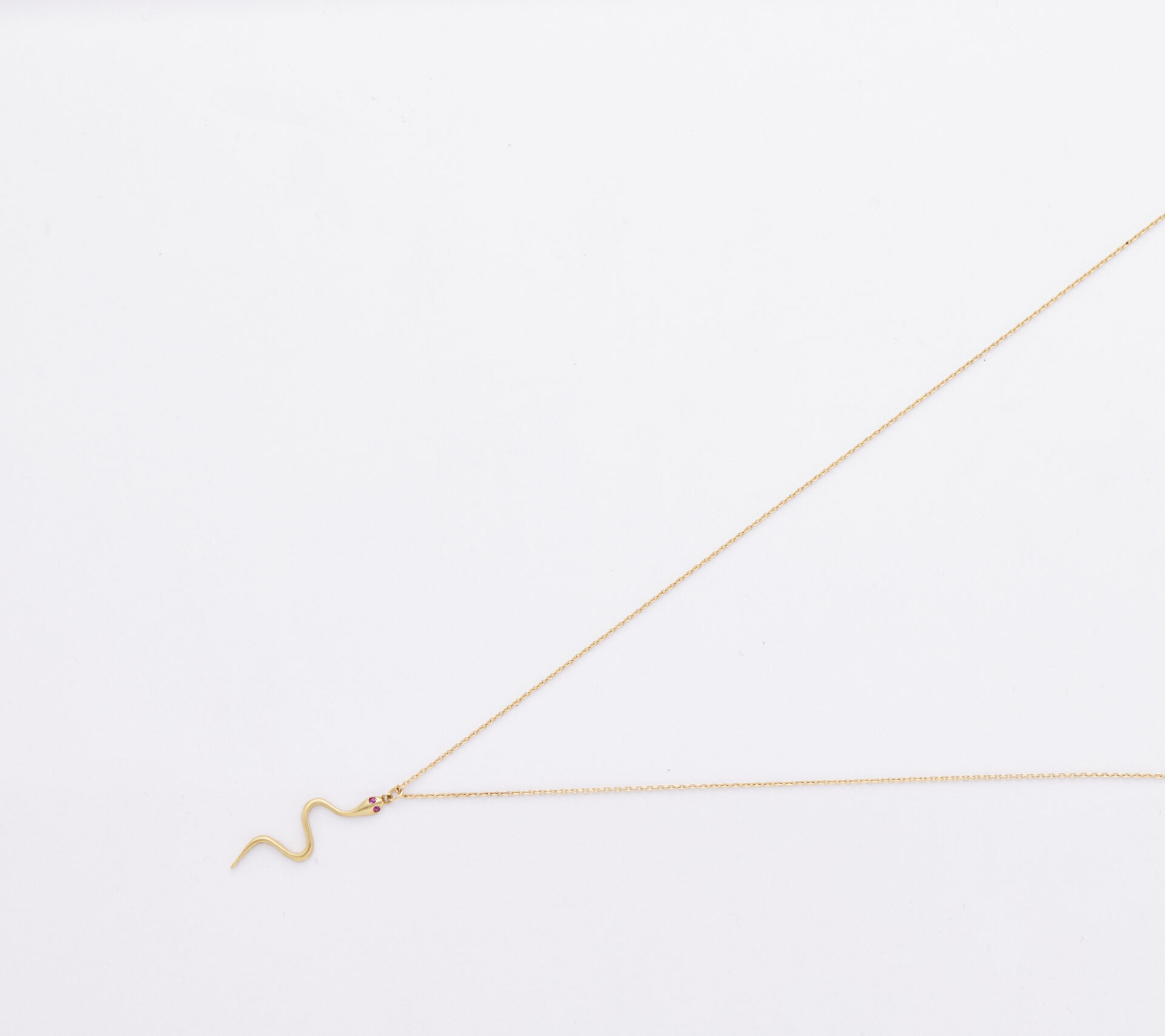 Cleopatra  Necklace  K18YG, ルビー