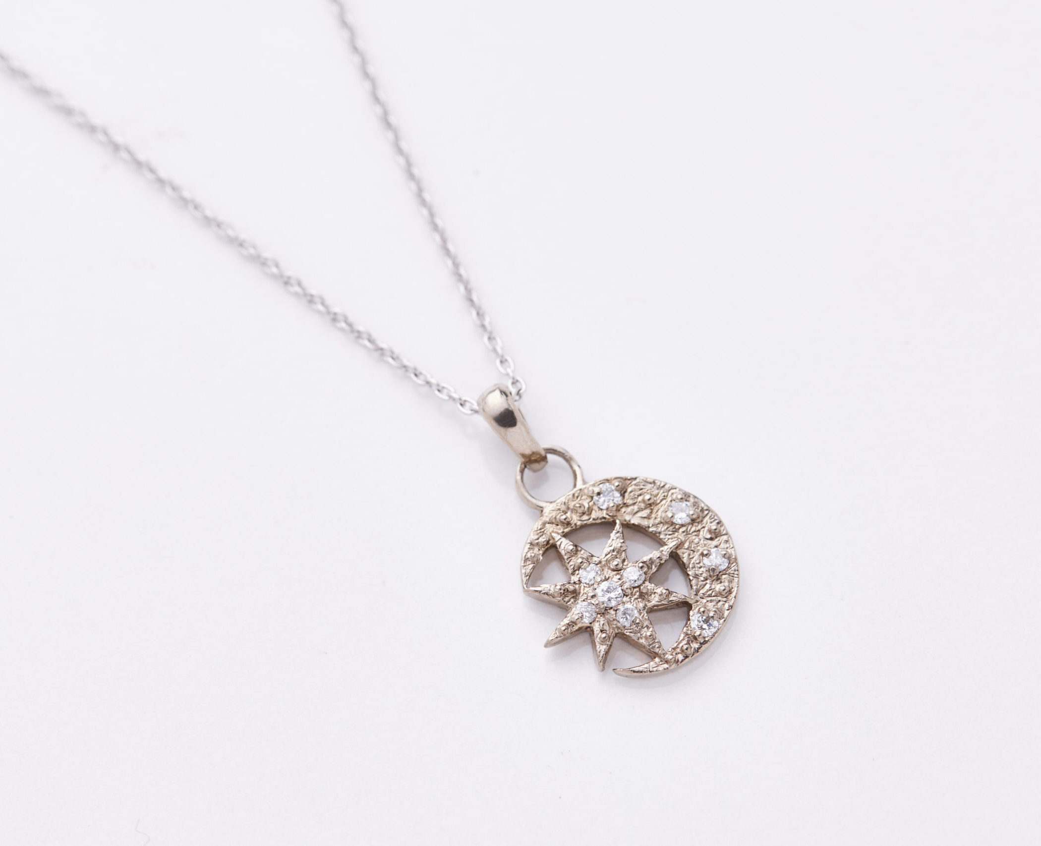 Negai  Necklace  ホワイトゴールド