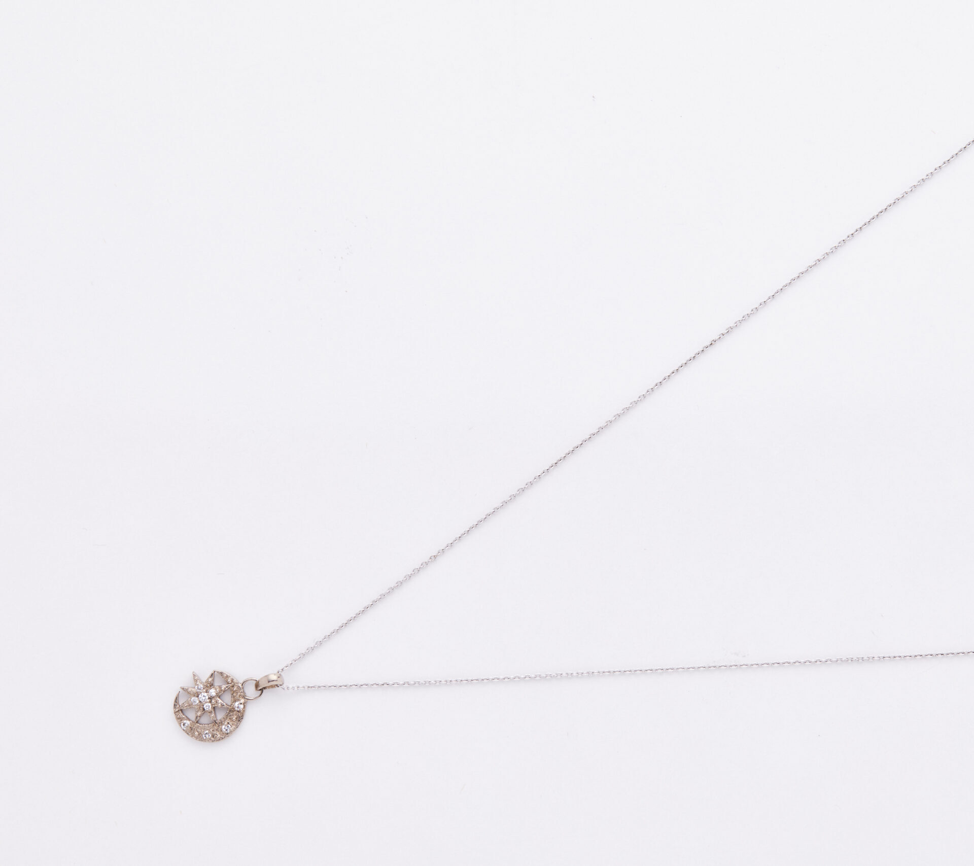 Negai  Necklace  ホワイトゴールド
