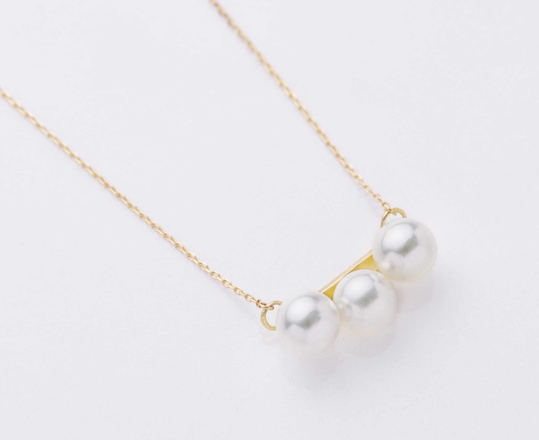 Mermaid  Necklace  あこやホワイト