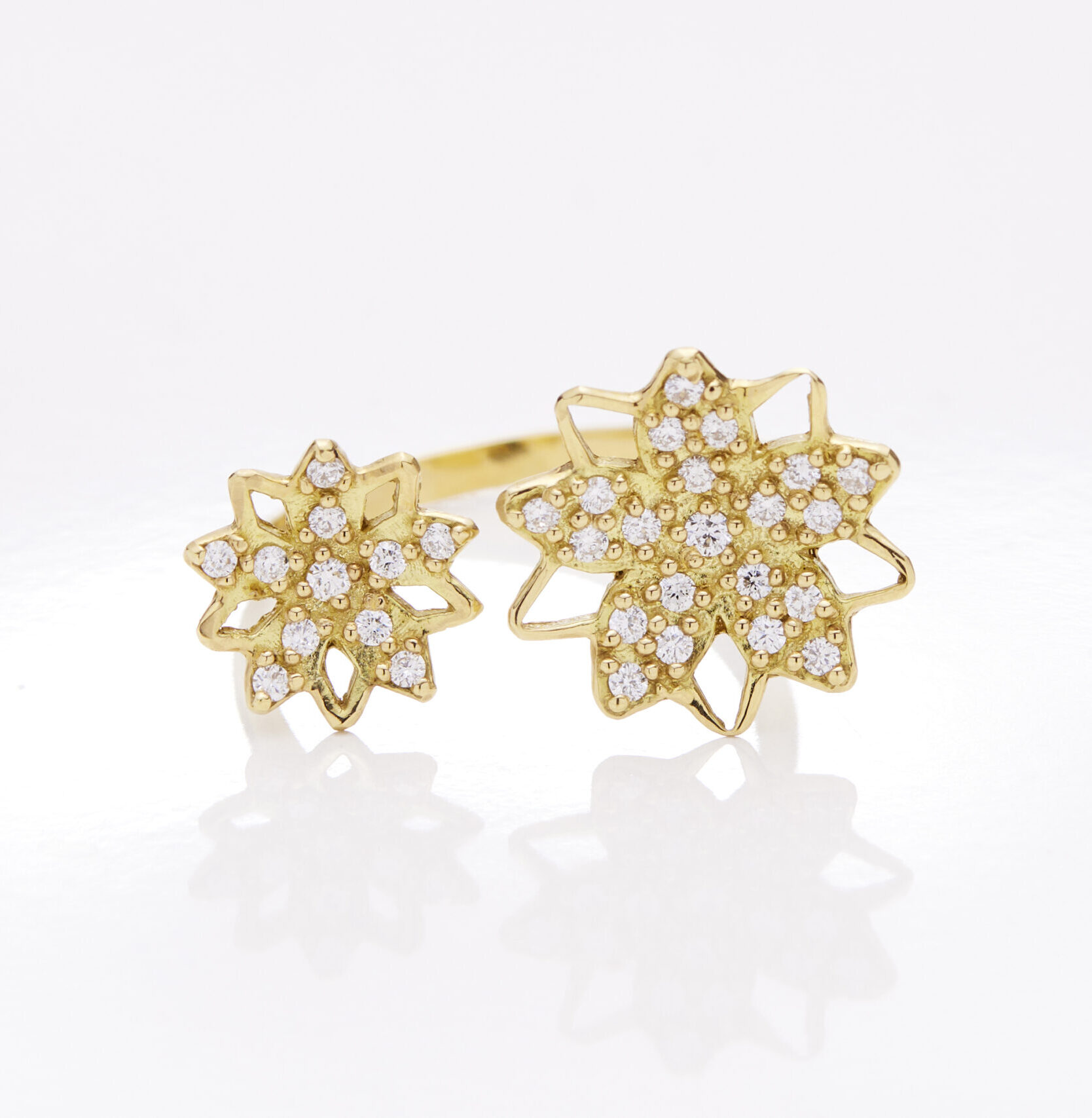 Diana  W Ring  ダイヤモンド