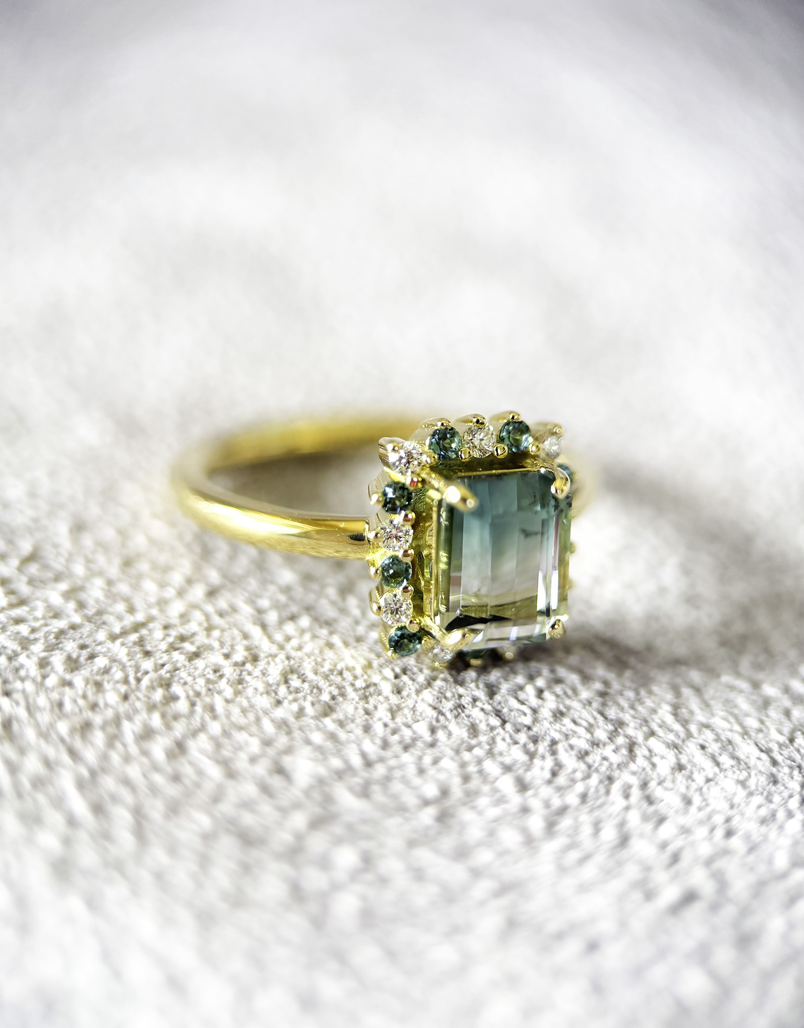 Bicolor  Tourmaline  ブルーグリーン